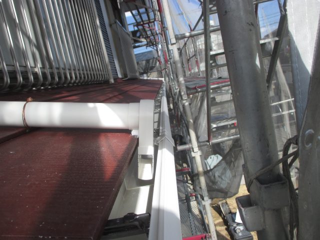 高砂市の樋交換工事終了